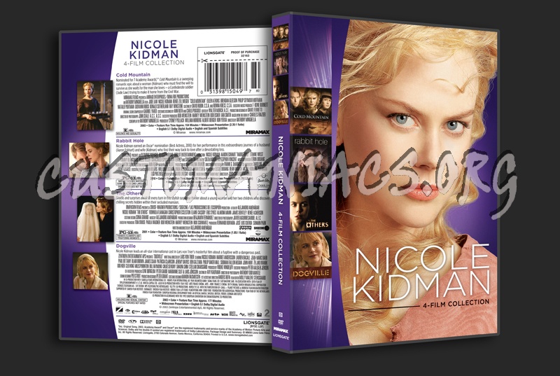 Nicole Kidman 4-Film Collection dvd cover