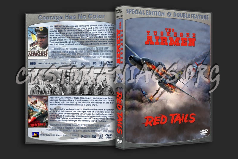 The Tuskegee Airmen / Red Tails Double dvd cover