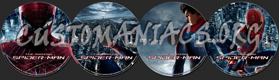 The Amazing Spider-Man dvd label