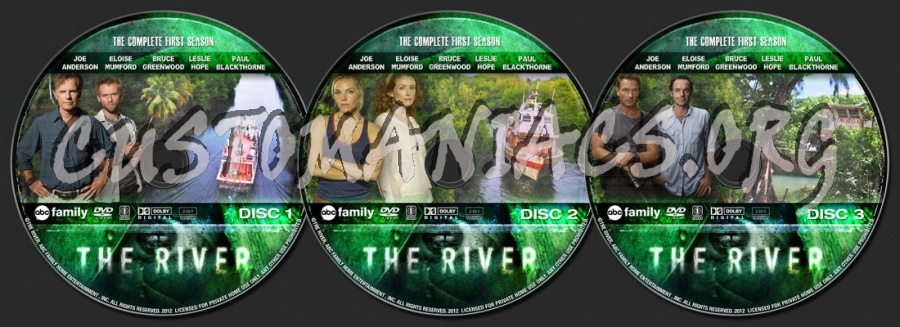 The River Season 1 dvd label