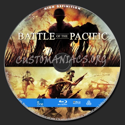 Battle Of The Pacific (aka Oba: The Last Samurai) blu-ray label