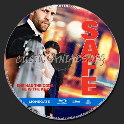 Safe blu-ray label