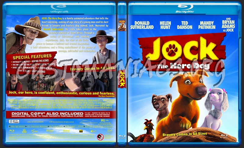 Jock: The Hero Dog blu-ray cover