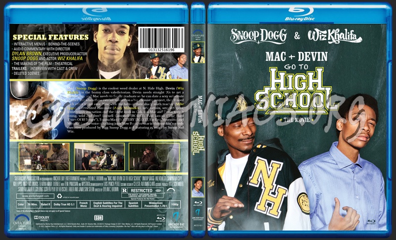 Mac and Devin Go To High School blu-ray cover