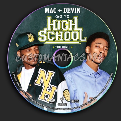 Mac and Devin Go To High School dvd label