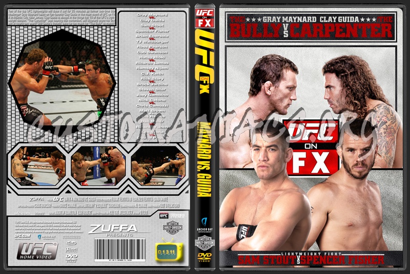 UFC on FX 4 Maynard vs Guida dvd cover
