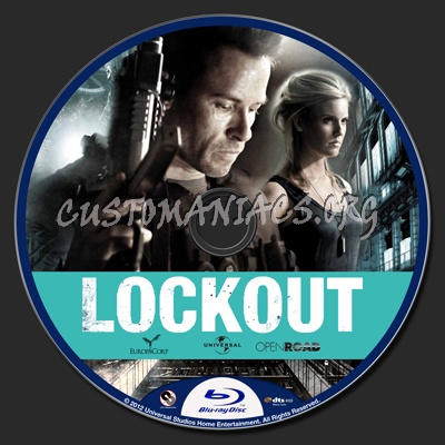 Lockout blu-ray label