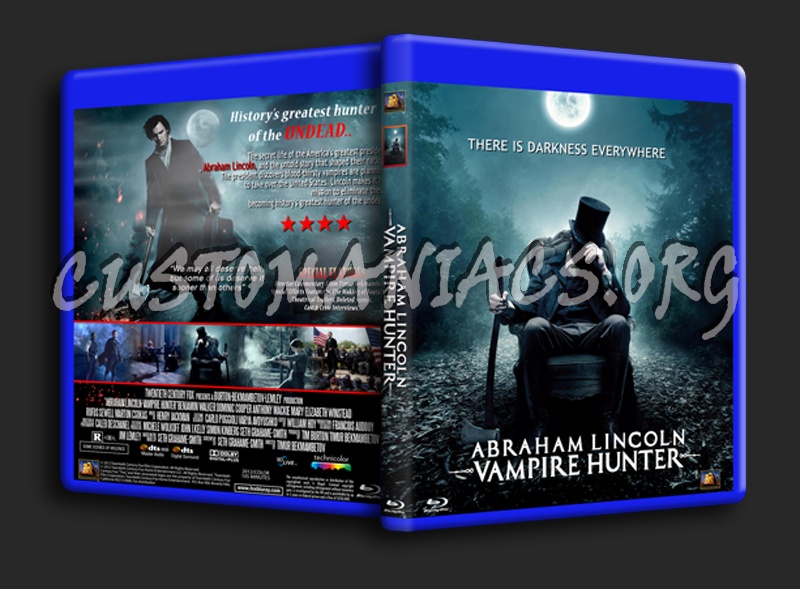 Abraham Lincoln Vampire Hunter blu-ray cover