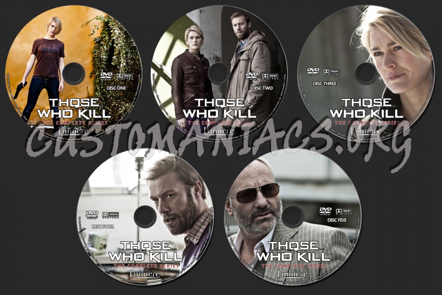 Those Who Kill - The Complete Series dvd label