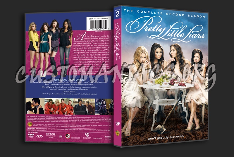 Pretty Little Liars Season 2 dvd cover