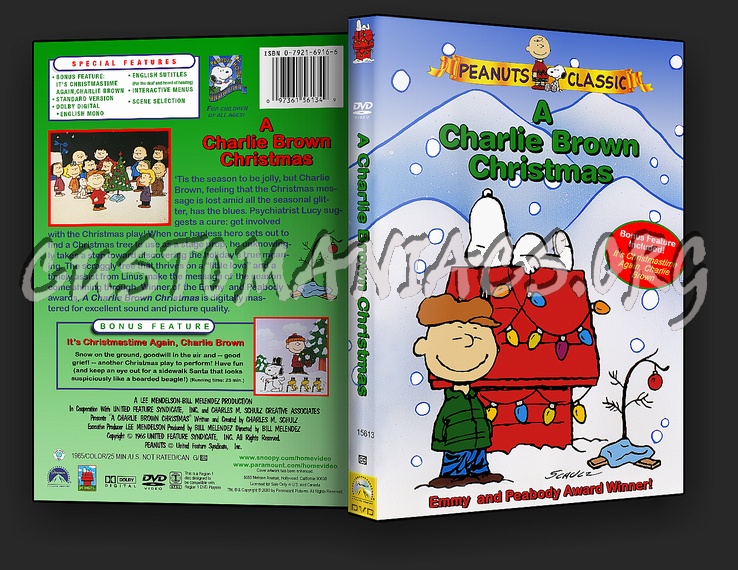 A Charlie Brown Christmas dvd cover