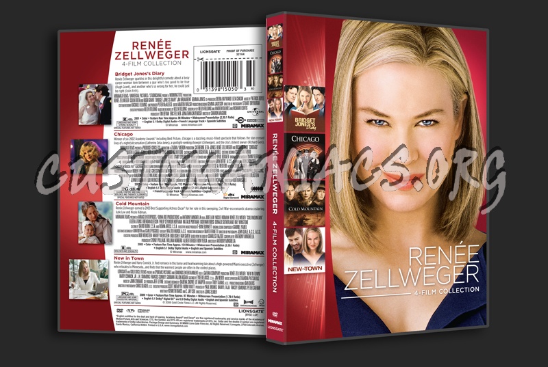 Renee Zellweger 4-Film Collection dvd cover