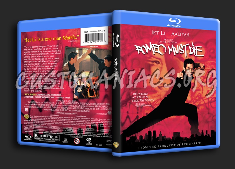 Romeo Must Die blu-ray cover