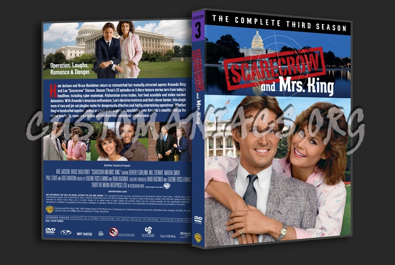 Scarecrow and Mrs King Season 3 dvd cover