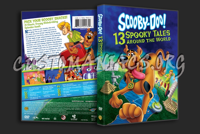 Scooby-Doo! 13 Spooky Tales Around the World dvd cover