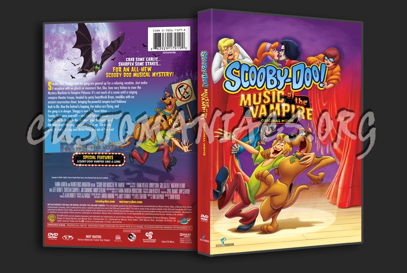 Scooby-Doo! Music of the Vampire dvd cover