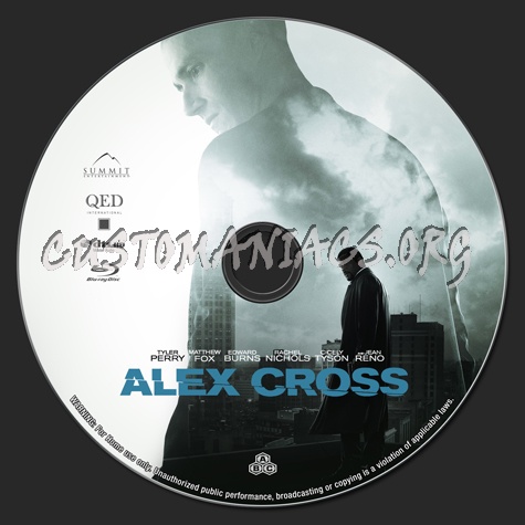 Alex Cross blu-ray label