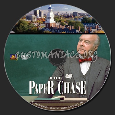 The Paper Chase dvd label
