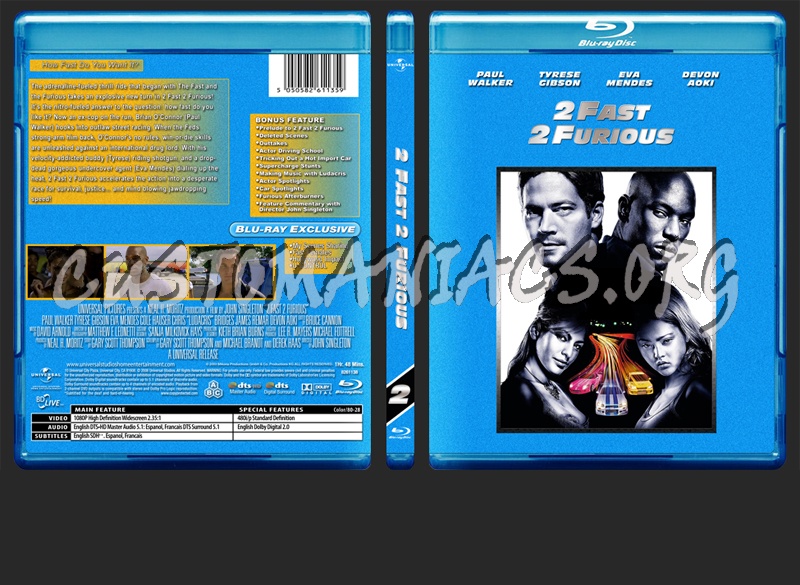 Fast and the Furious Collection dvd cover