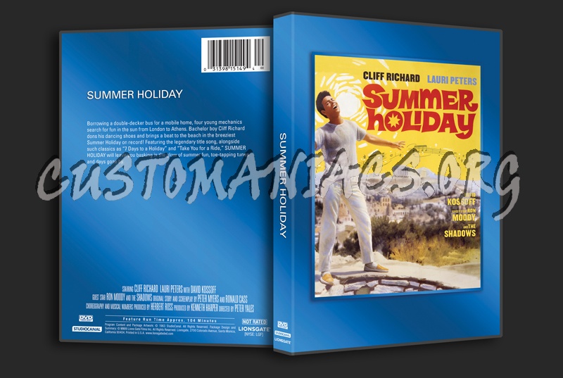 Summer Holiday dvd cover