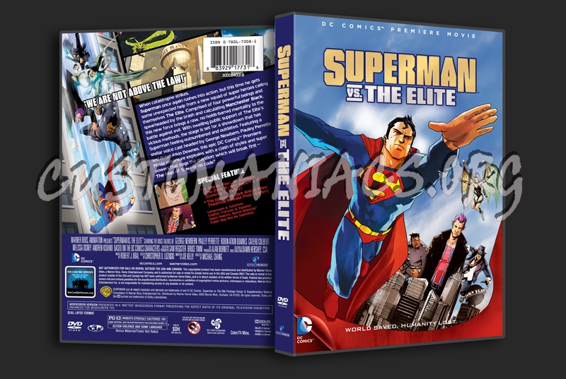 Superman vs The Elite dvd cover