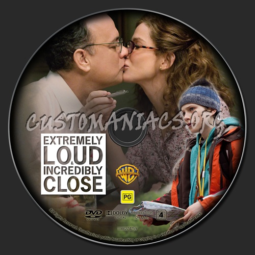Extremely Loud & Incredibly Close dvd label