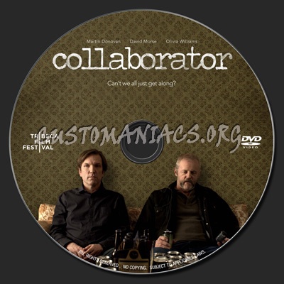 Collaborator dvd label
