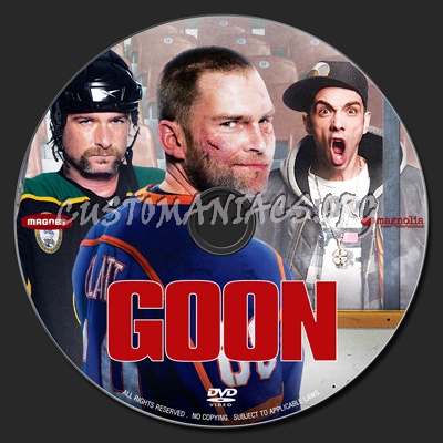 Goon dvd label