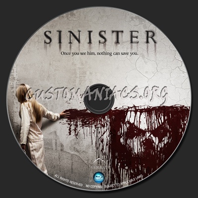 Sinister blu-ray label