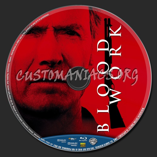 Blood Work blu-ray label