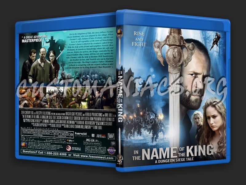In the Name of the King A Dungeon Siege Tale blu-ray cover