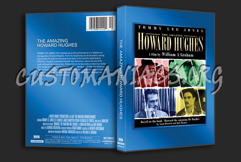 The Amazing Howard Hughes dvd cover