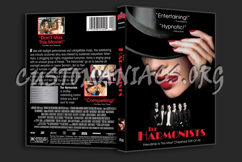 The Harmonists dvd cover