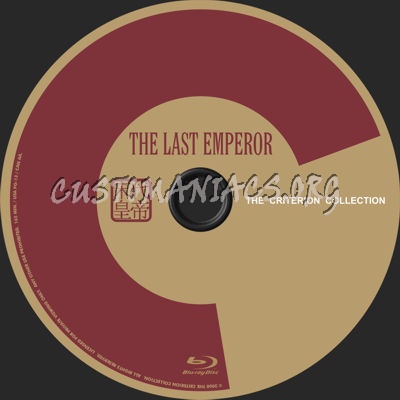 422 - The Last Emperor dvd label