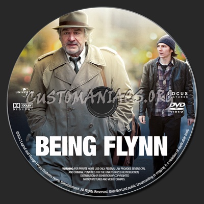 Being Flynn dvd label