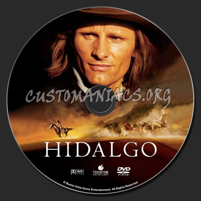 Hidalgo dvd label