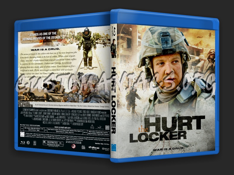 The Hurt Locker blu-ray cover
