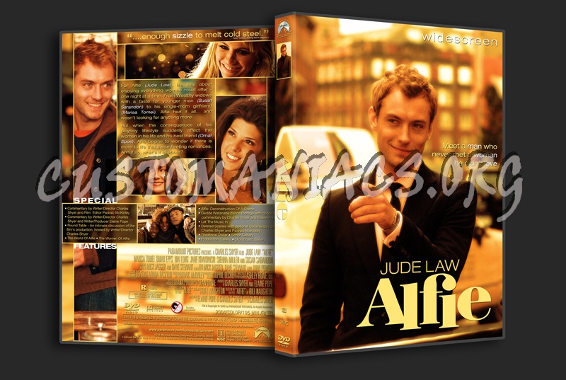 Alfie dvd cover