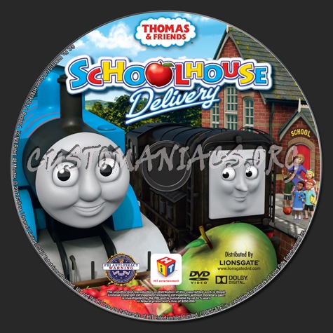 Thomas & Friends: Schoolhouse Delivery dvd label