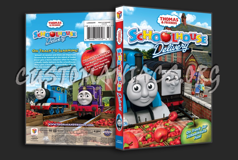 Thomas & Friends: Schoolhouse Delivery dvd cover