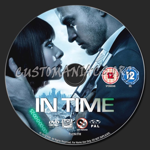 In Time dvd label