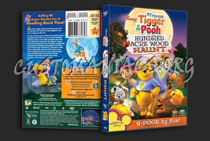 Tigger & Pooh Hundred Acre Wood Haunt dvd cover