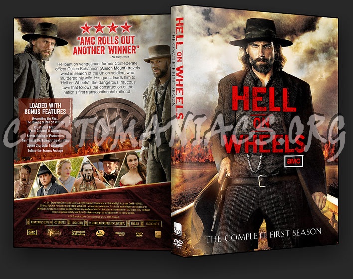 Hell on Wheels - Season 1 dvd cover