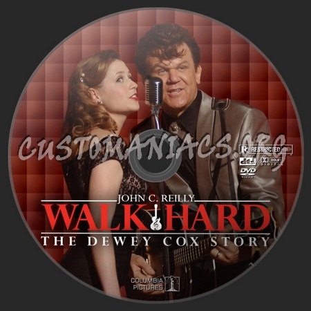 Walk Hard: The Dewey Cox Story dvd label