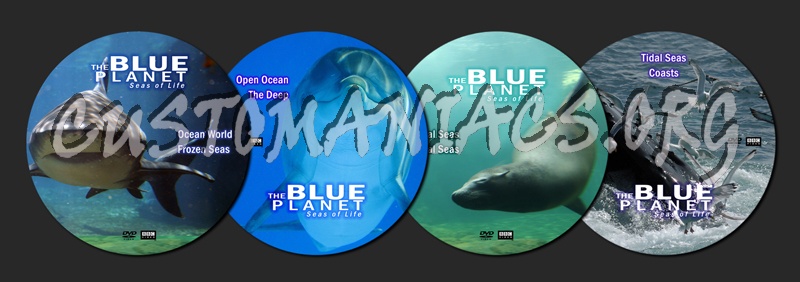 Blue Planet : Seas Of Life dvd label