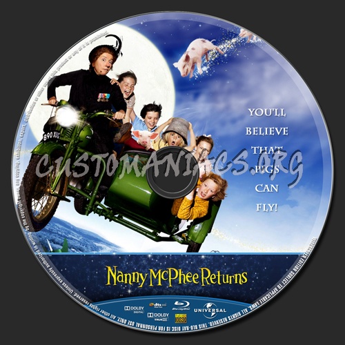 Nanny McPhee Returns blu-ray label