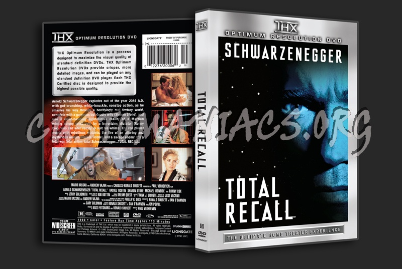 Total Recall dvd cover