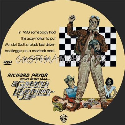 Greased Lightning dvd label