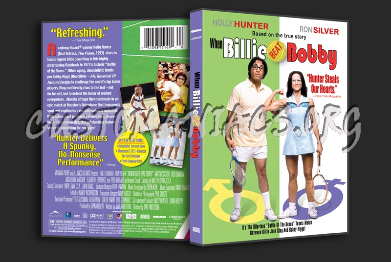 When Billie Beat Bobby dvd cover