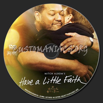 Have a Little Faith dvd label